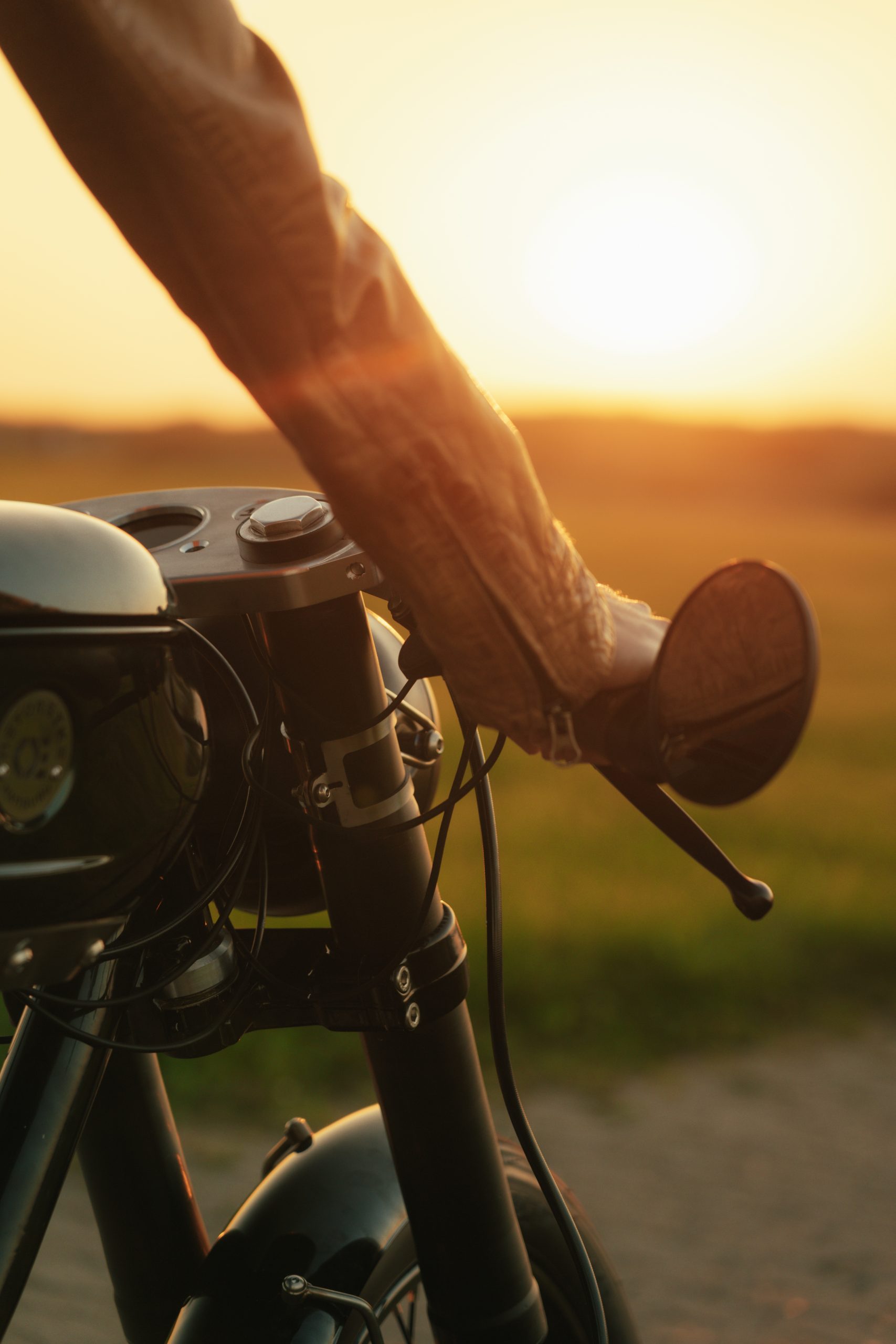 Metorbike on the beach - Original Size-13