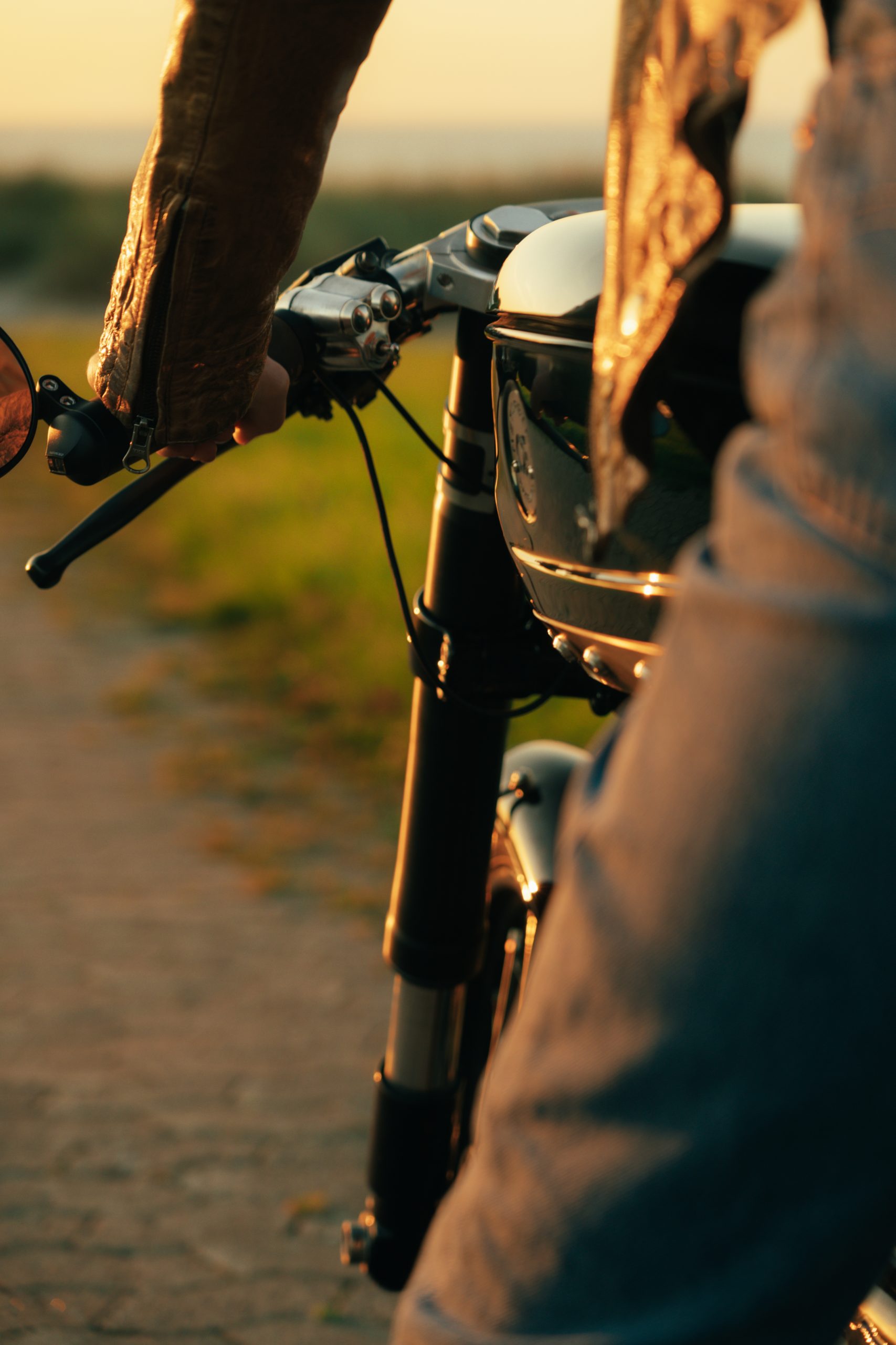 Metorbike on the beach - Original Size-9